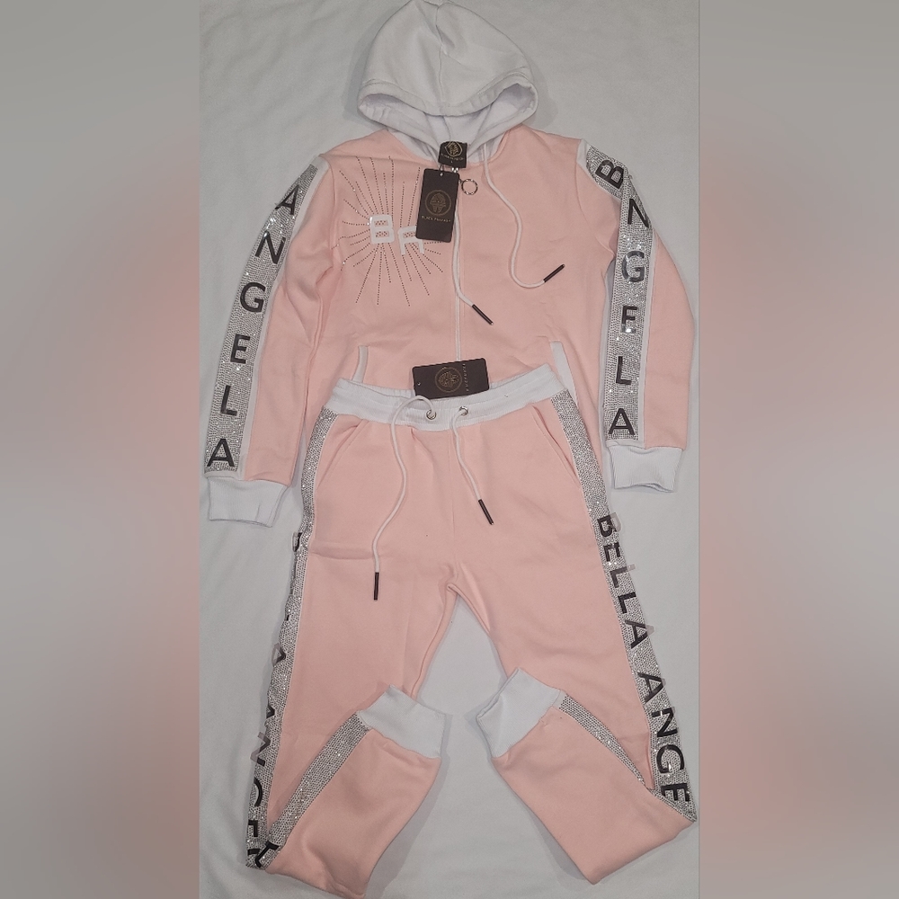 Black Pharaoh SWEAT SUITE FOR WOMEN WOMEN STONE SET  , medium